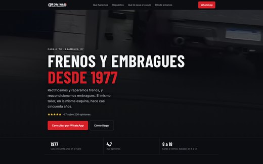 Monial Frenos y Embragues