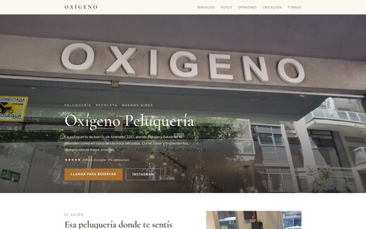 Oxígeno Peluquería